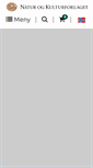 Mobile Screenshot of naturkultur.no